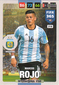 Marcos Rojo Argentina 2017 FIFA 365 International Star #318